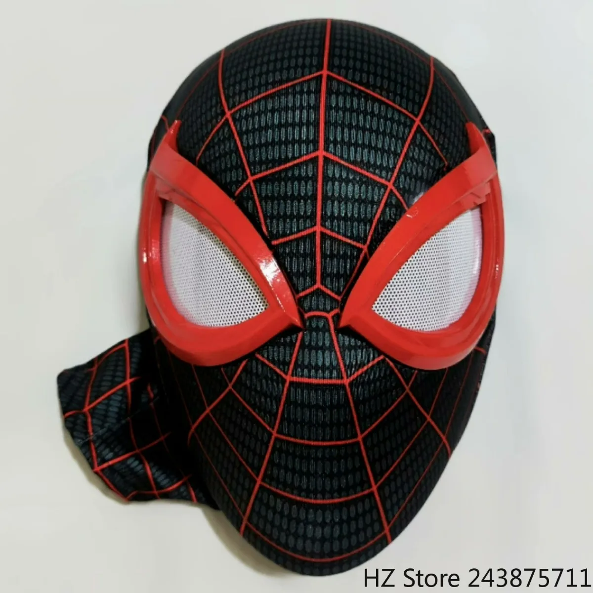 

mar-vel Spider-Man PS5 Ultimate Miles Morales Game 1:1 Halloween Cosplay Mask spider man ps5 mask COS Helmet Replica Xmas Gift