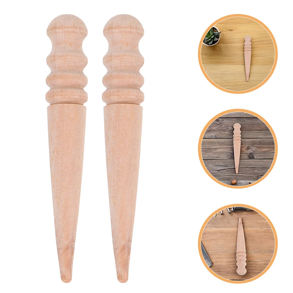 

2Pcs Wooden Garden Seeder Mini Portable Accurate Seed Sowing Tool for Balcony Small Space Gardening Efficient Seedling