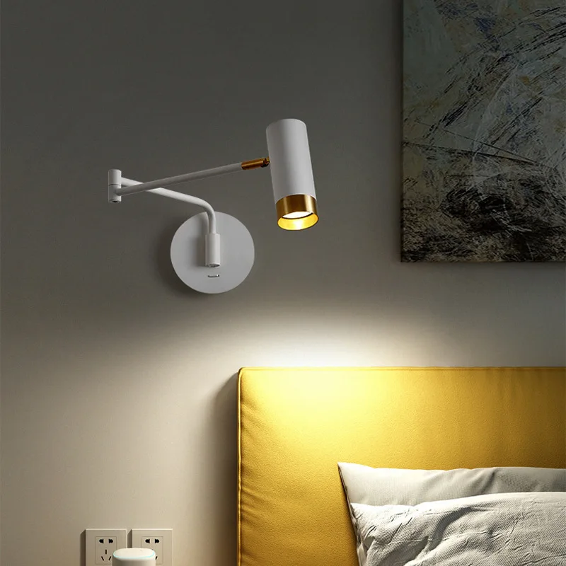 Modern Wall Light Sconces Reading Lamp for Bed Headboard Lamp Stairs Lighting Decorative Lights Decoration Living Room Astronaut