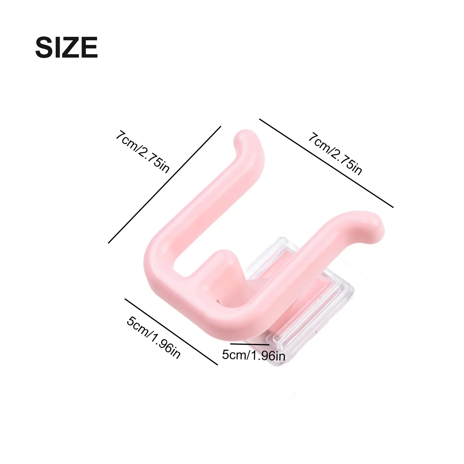 ~1pc 1Non-Punched 1Self 1Adhesive Slippers Hook Drainage Wall Mounted Household Bathroom Slippers Simple Storage Rack