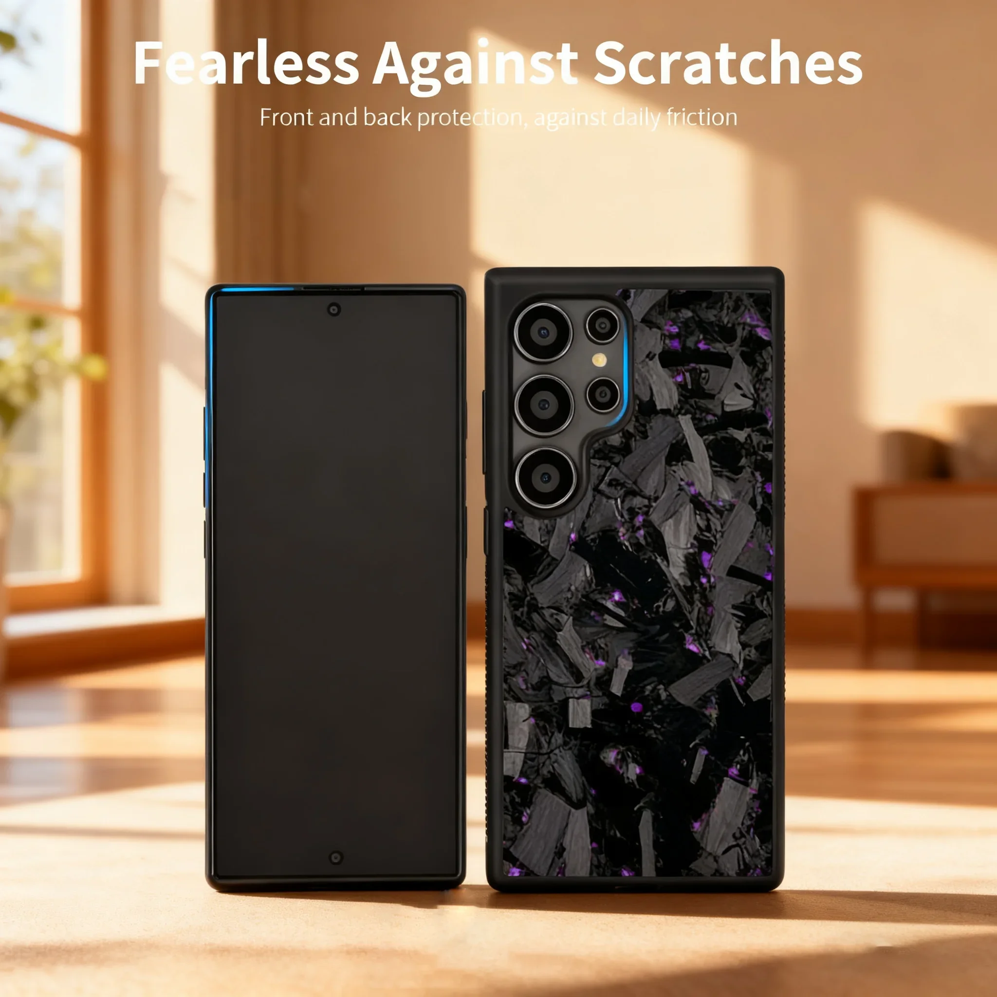 

Роскошный чехол MagSafe с текстурой углеродного волокна для Samsung Galaxy S25 S24 S23 S22 Plus, противоударный чехол из ультрасплавного объектива