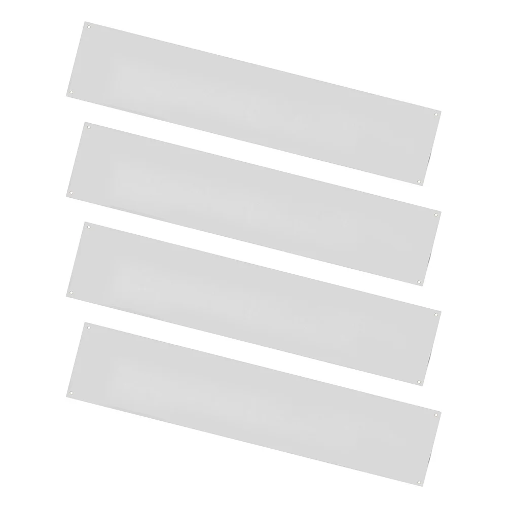 

4pcs 2X6 Feet Blank Vinyl Banners Polyester Sublimation Diy Outdoor Indoor Wall Decor For Party Birthday Halloween Thanksgiving