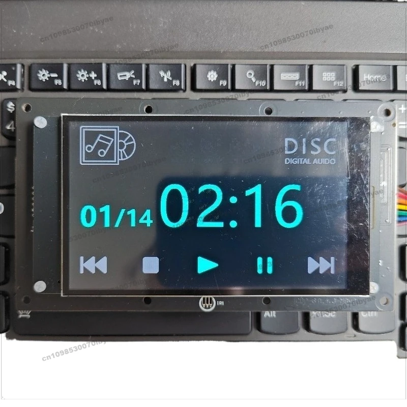 Suitable for CDM4 Display Control Board MKH 310 Display Board ZC9969685 4.3 Inch LCD High Definition Touch Screen, Not Original