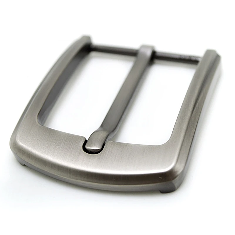 1Pc 40 mm Zinc Alloy Men\'s Casual Belt Buckle End Bar Heel Buckle Single Pin Buckles for Leather Craft Jeans Webbing