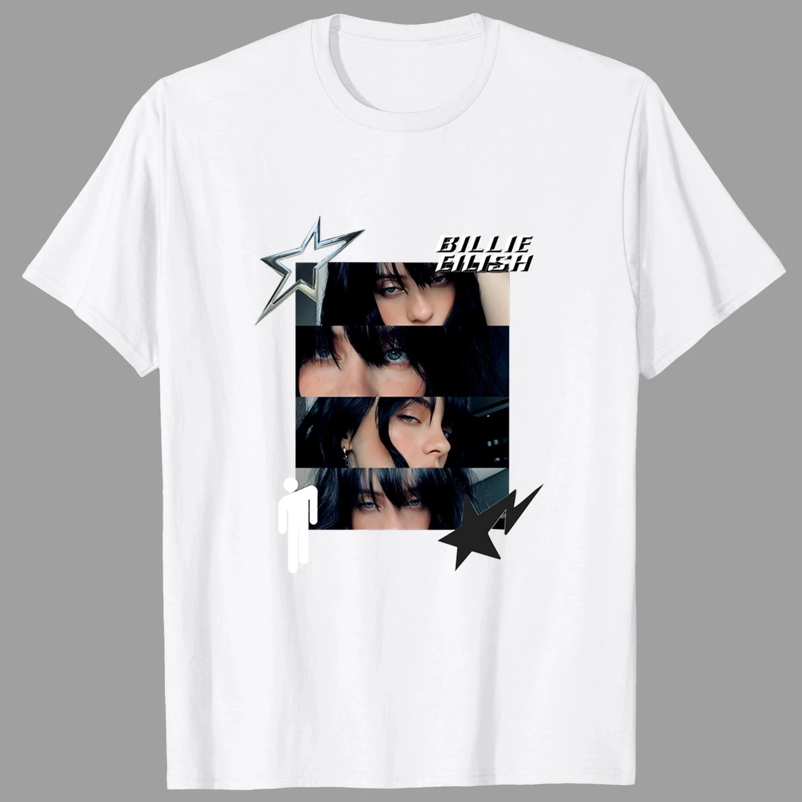 2025 بيلي إيليش هيت مي جولة الموسيقى الصلبة التي شيرت متعدد الألوان حجم S-4XL الراقية الفاخرة لكل من الرجال والنساء أفضل Y2k الصيف