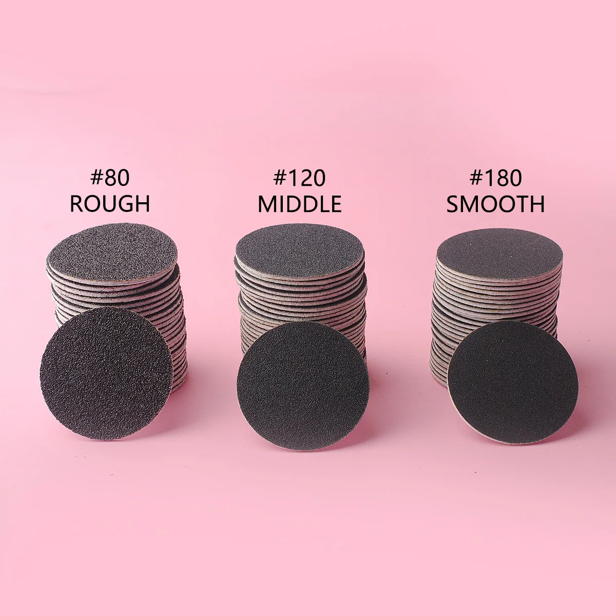 43mm 60pcs/Box Foot Dead Skin Sandpaper For Electric Nail File Cuticle Callus Replaceable Sanding Paper Professional Pedicure image 4