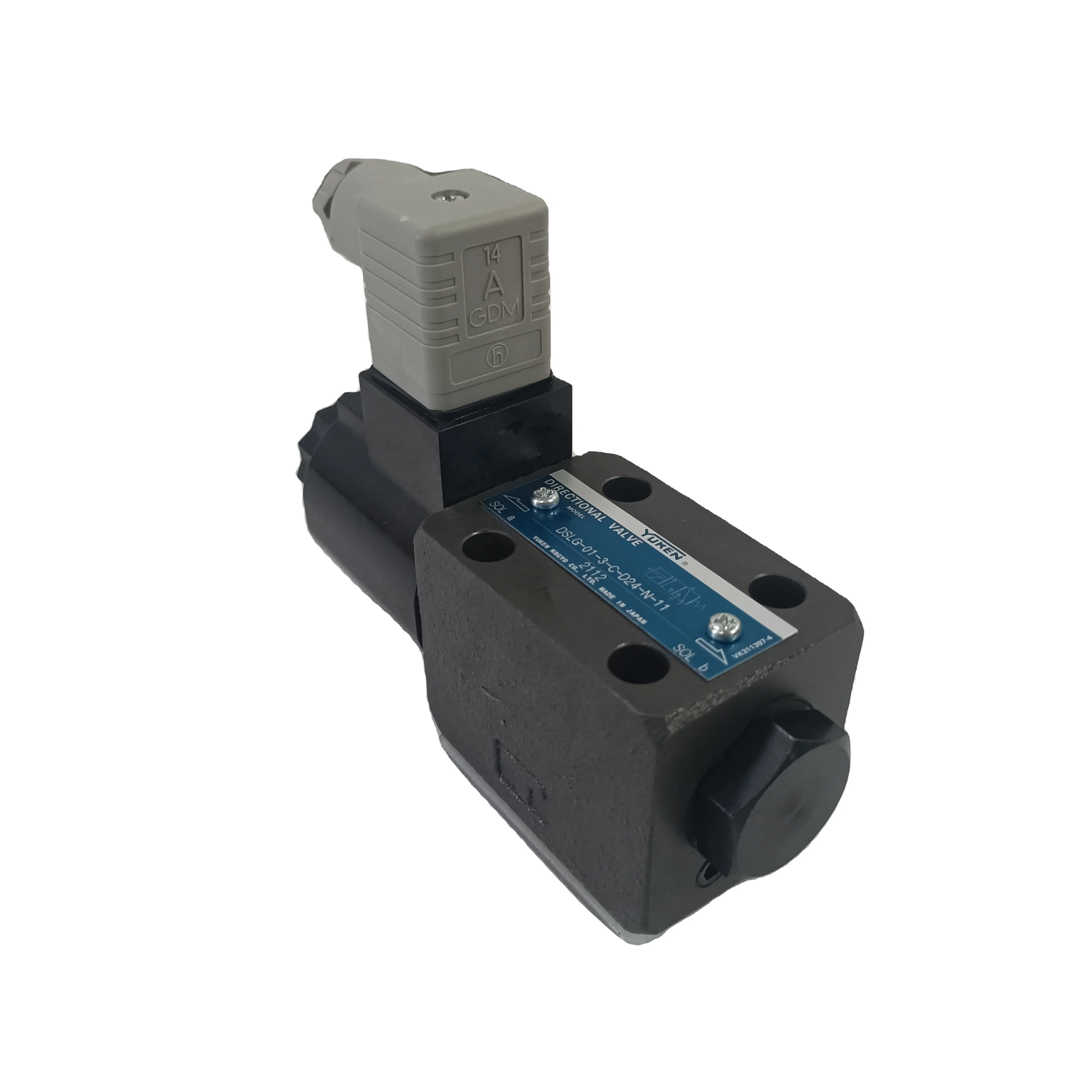 

New Hydraulic Valve DSLG-01-3-C-D24-N-11 Direction Valve for Industrial Machinery