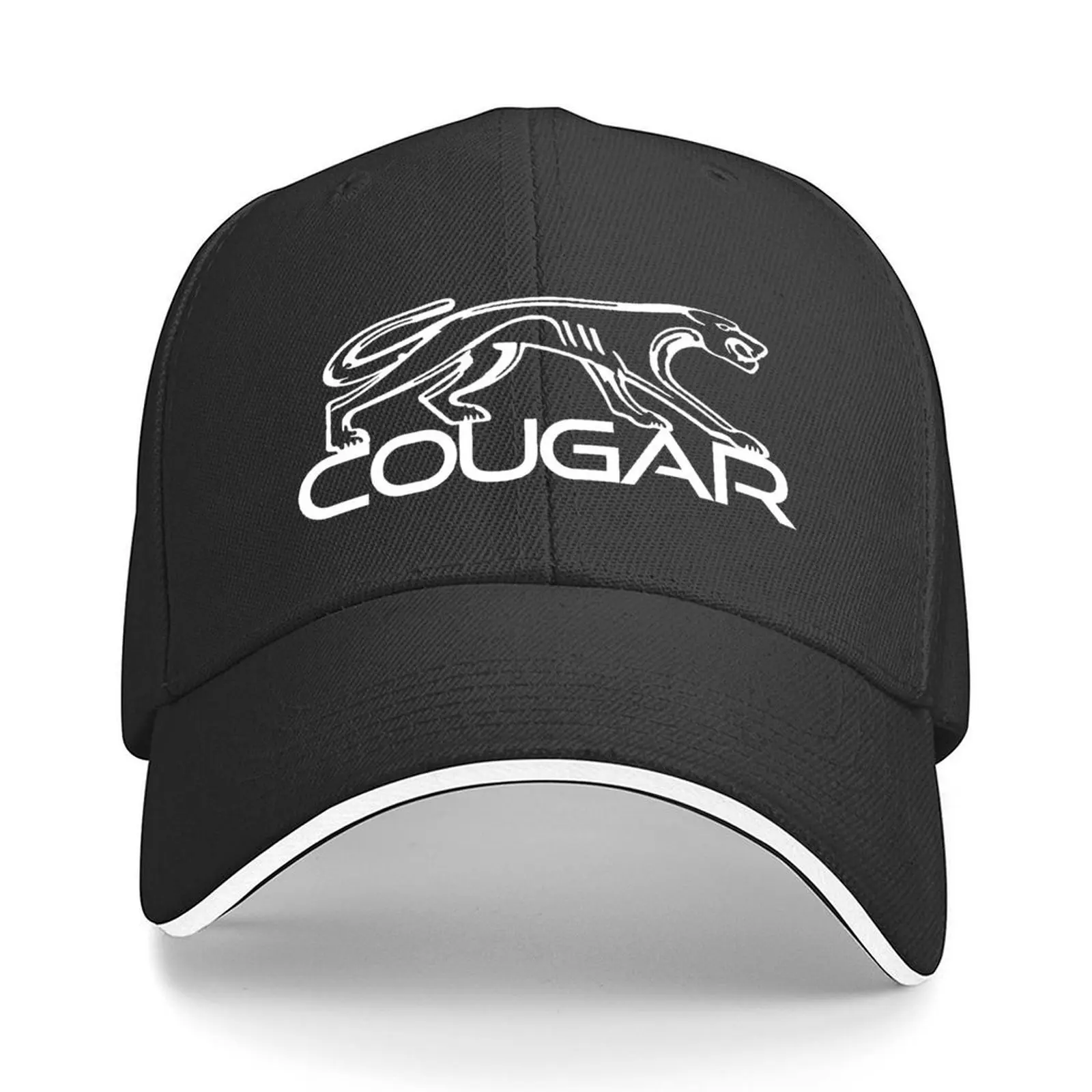 

Mercury Cougar Baseball Cap Visor New In The Hat Winter hat Icon Men Luxury Brand Women's