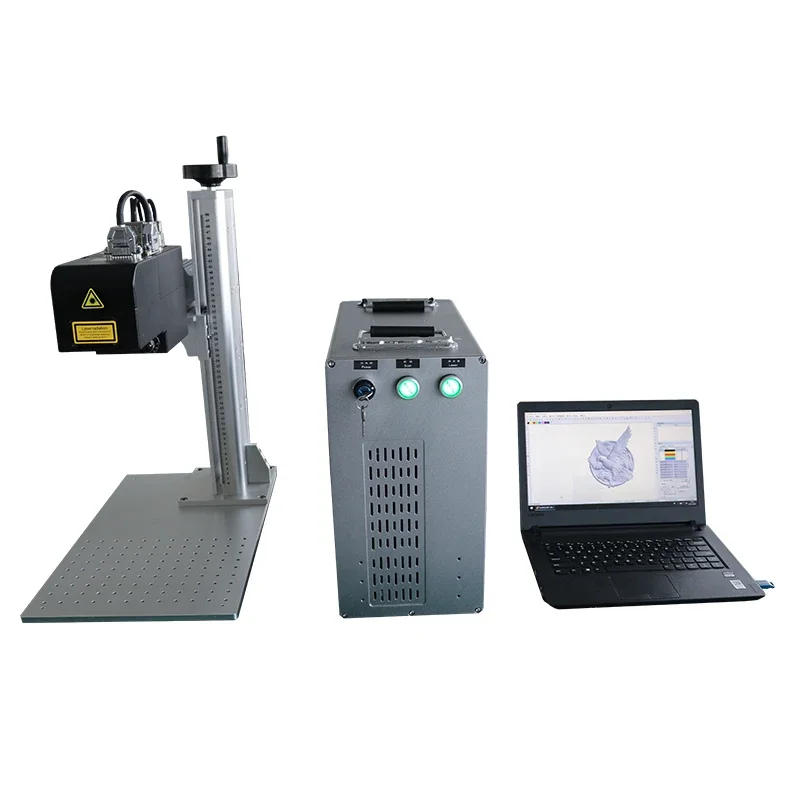 100W Mopa JPT Color 3d Dynamic Fiber Laser Marking Machine