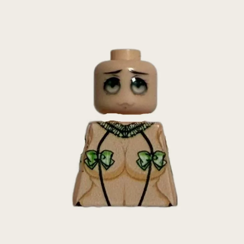 

Новая модель сексуальной фигурки MOC, мини-конструктор, сборная аниме-фигурка, игрушка, украшение для рабочего стола, коллекционный подарок