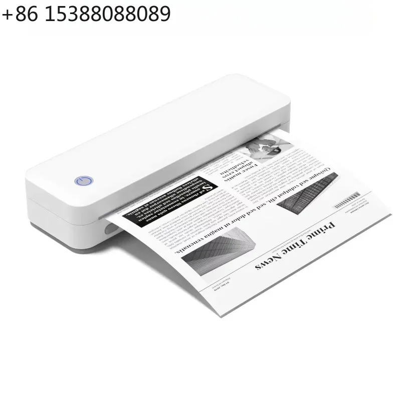 Wireless Mobile A4 Thermal Printer High Speed Bluetooth Android IOS Device Advanced Portable Thermal Printer(1pcs)