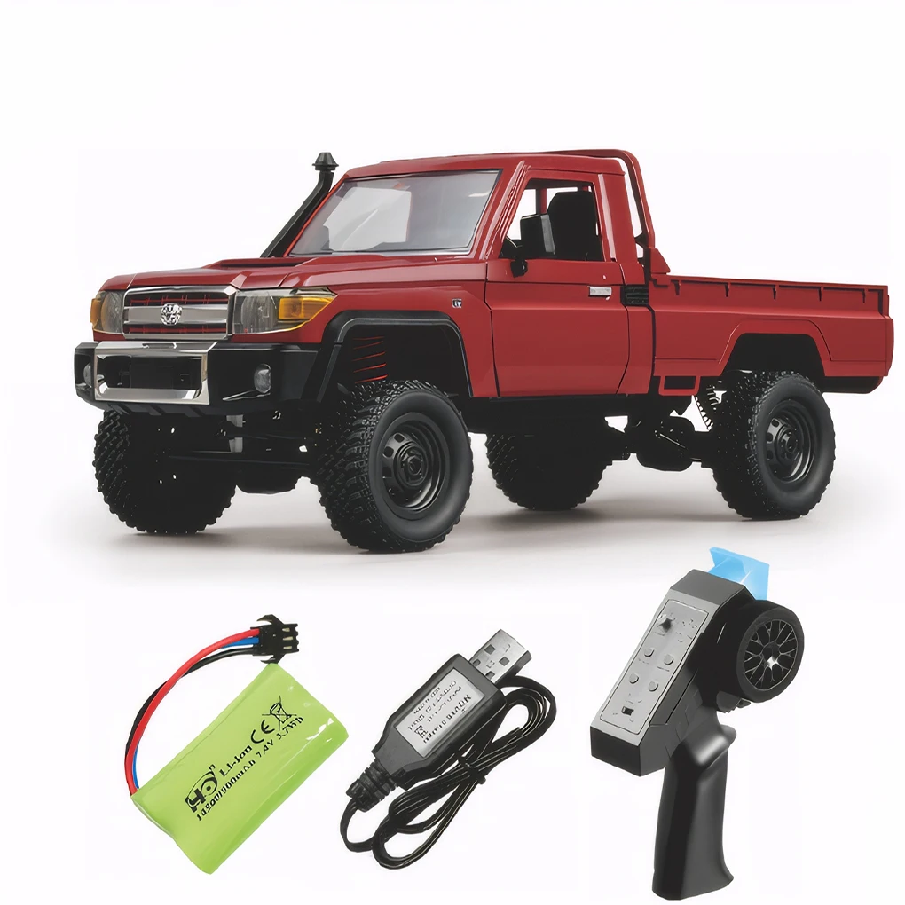 1/12 MN82 RC Car 2.4G RTR Version 4WD 280 Motor Proportional Off-Road Remote Control Crawler toys For Boys RC Play Toys Gifts