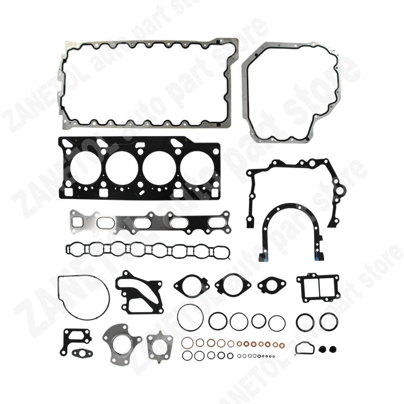 

68142849AA ZANETOL Запчасти Комплект прокладок головки блока цилиндров для JEEP WRANGLER 2011 ~ 2018 2.8CRD для CHRYSLER Grand Voyager 2012 ~ 2015 2.8CRD