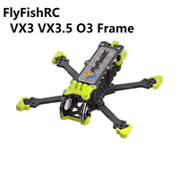 FlyFishRC Volador VX3 VX3.5 O3 Freestyle Frame Kit compatible with DJI O3 Air Unit for FPV RC Racing Drone kit