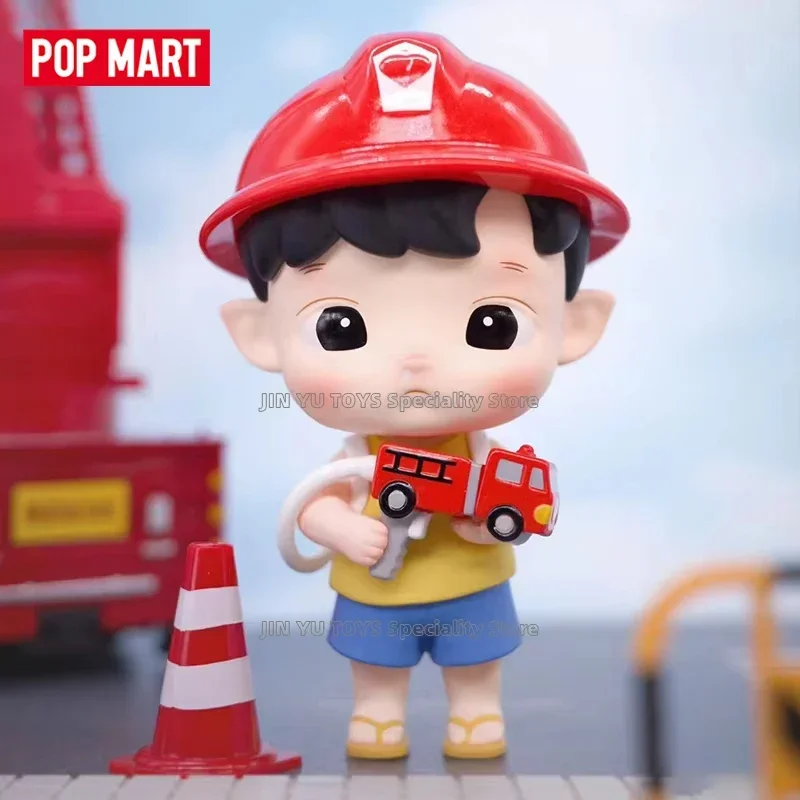 POP MART HACIPUPU My Little Hero Series Blind Box Cute Doll Anime Figure Model Guess Bag Birthday Surprise Gifts Trendy Toys