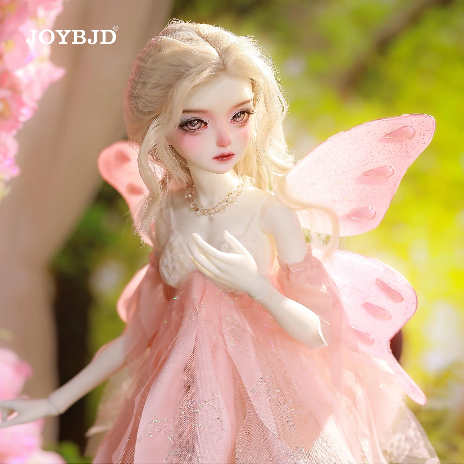 Joybjd 1/4 DL BJD Doll Full Set - Muxi Body with Wings Sakura Petal Outfit |   Kolekcja Fantasy