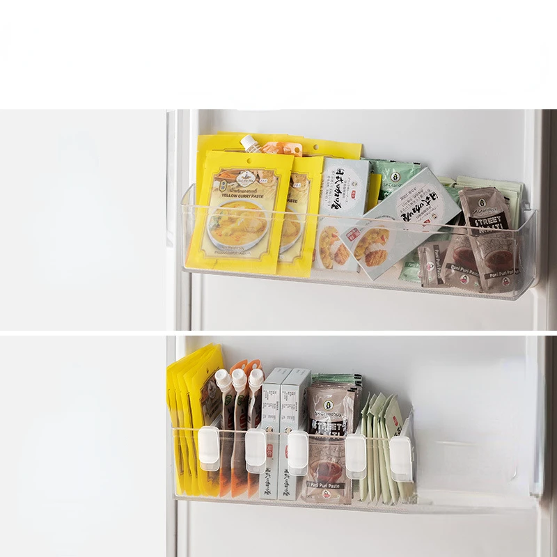 1/5/10/20 Stück Kühlschrank-Aufbewahrungsteiler Seitentür-Aufbewahrungspartition Erweiterbare Trennwände Küchen-Flaschenregal-Organizer – Detail 3