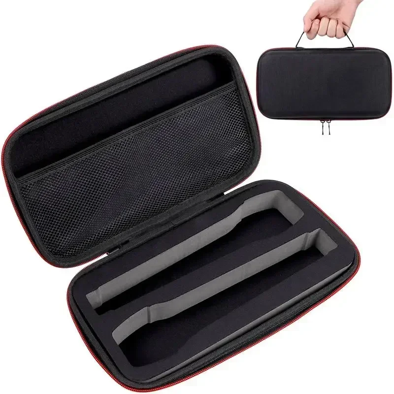 

Microphone Storage Box Portable Simple Bag Wireless Microphone Case Eva Mic Case Storage Bag with Thicken Sponge Travel Case