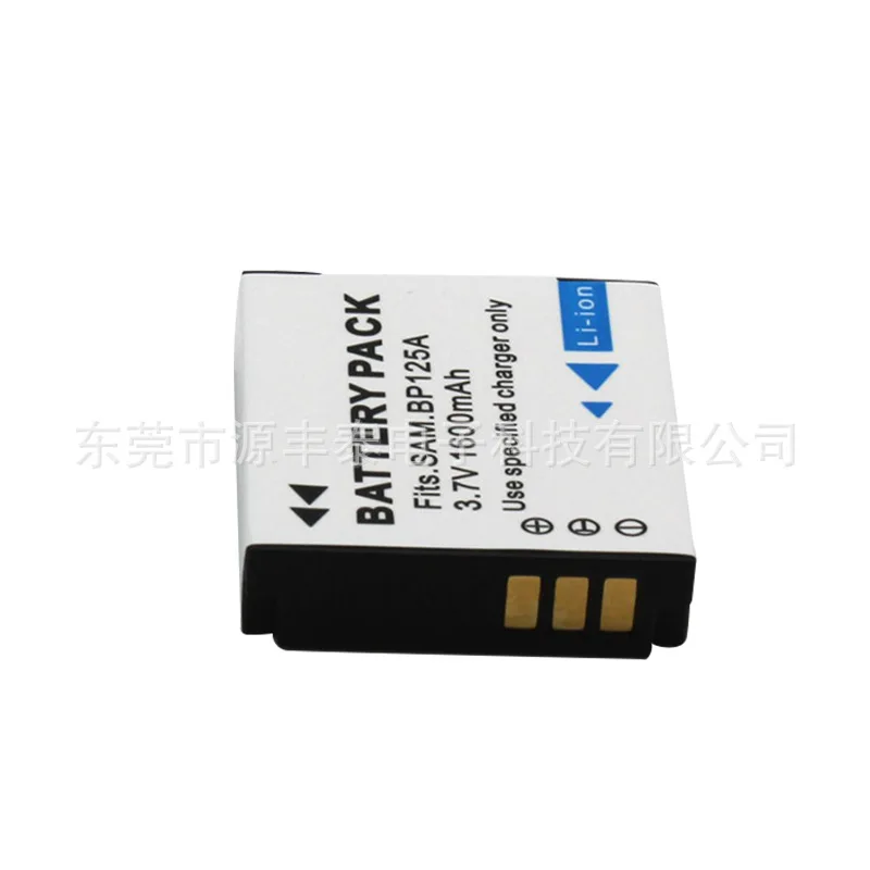 Applicable to Samsung hmx-m20 T10 Q10 Q20 q30 q300 qf320 qf310 bp125a battery, which is recharged for 1100 times, with sufficien