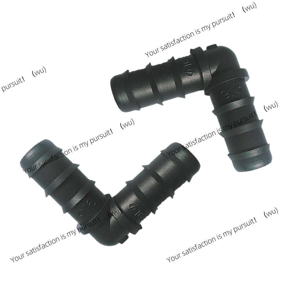 10pcs-pack DN16 90 Degree Elbow Angle Bend Garden Irrigation Fittings Water Pipe Connectors water Irrigation System