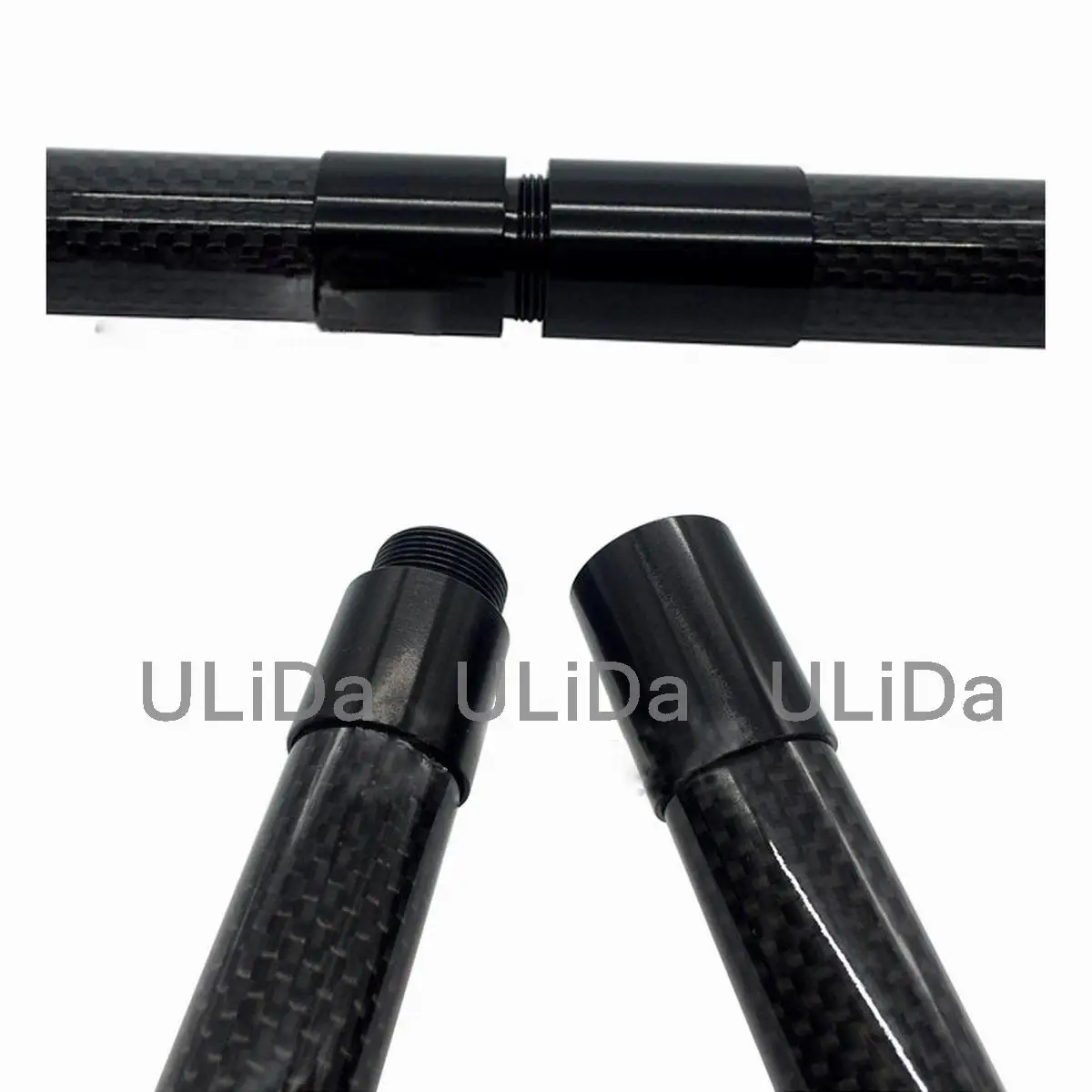 multi-axis airplane carbon tube joint aluminum alloy Connector suitable for 20 mm or 18 mm carbon tube for DIY RC Quadcopter