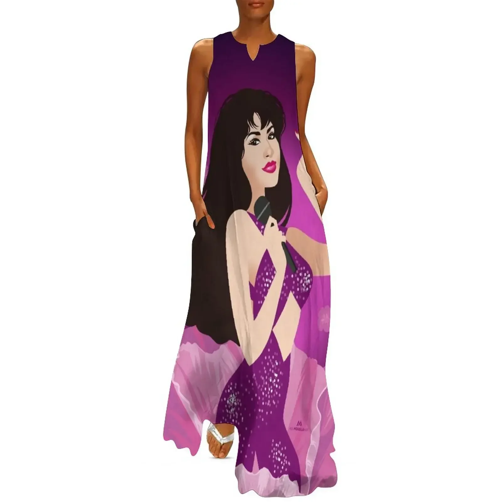 

Como La Flor Long Dress elegant dresses plus sizes Woman clothes women dress Dress