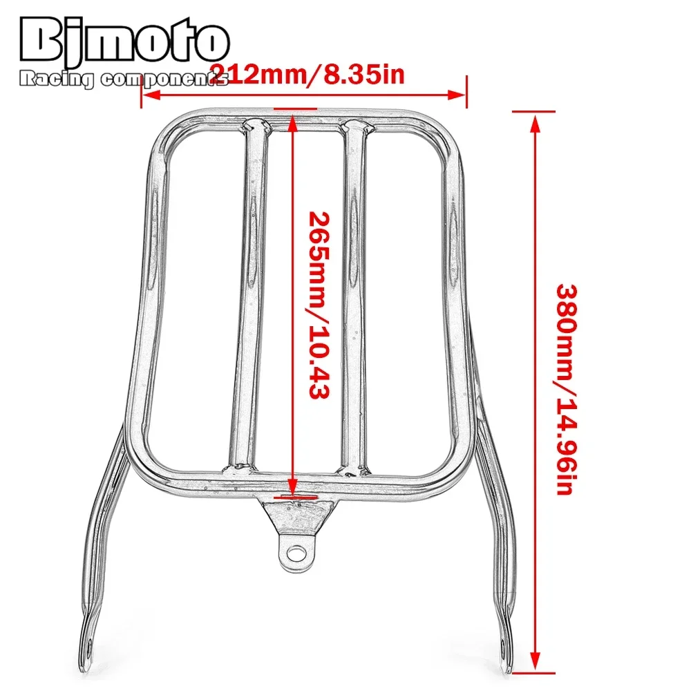 Motorcycle Rear Luggage for BMW R18 2020-2025 Rack Carrier Case Support Holder Bracket  R18 B R 18 Classic 2021 2022 2023 2024