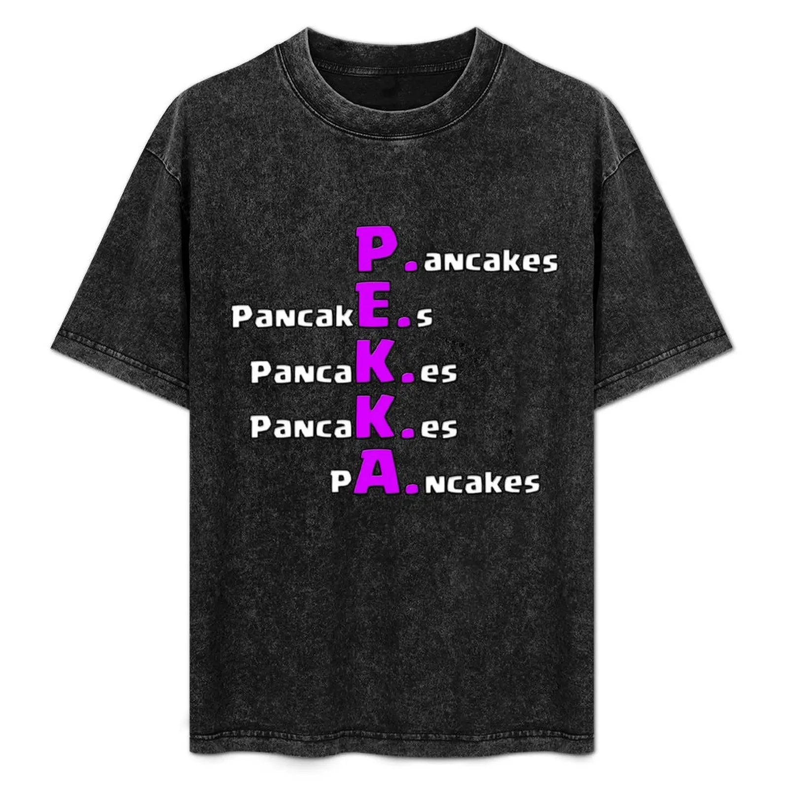

PEKKA Pancakes T-Shirt Casual Light Summer Short Sleeve Top