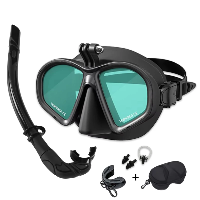 

New 100cc Low Volume Freediving Masks, Scuba Diving Accessories, Anti Fog, Diving Goggles, Dive Gear With Camera Mount
