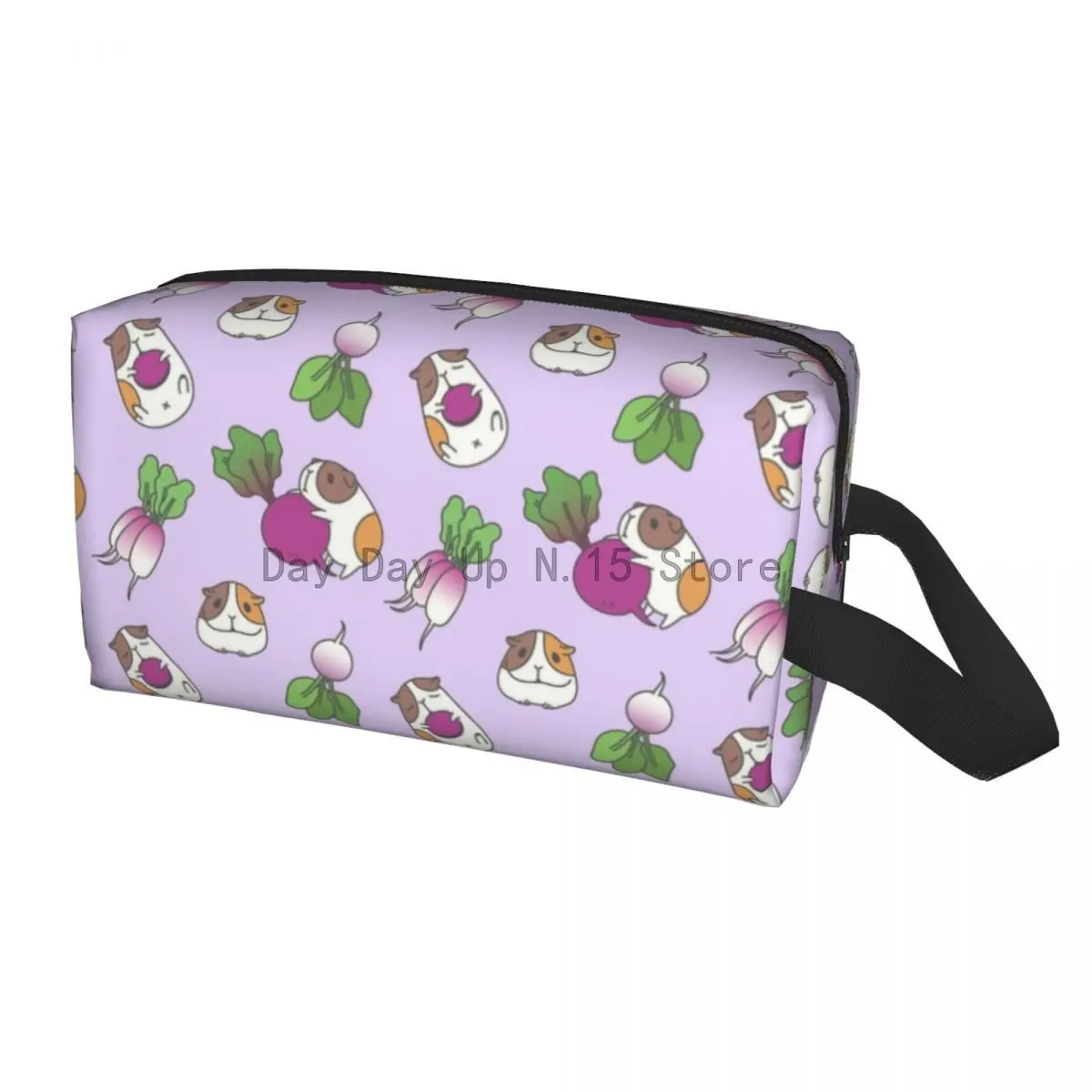 

Travel Guinea Pig Pattern Toiletry Bag Cute Domestic Cavy Cosmetic Makeup Organizer Women Beauty Storage Dopp Kit Case