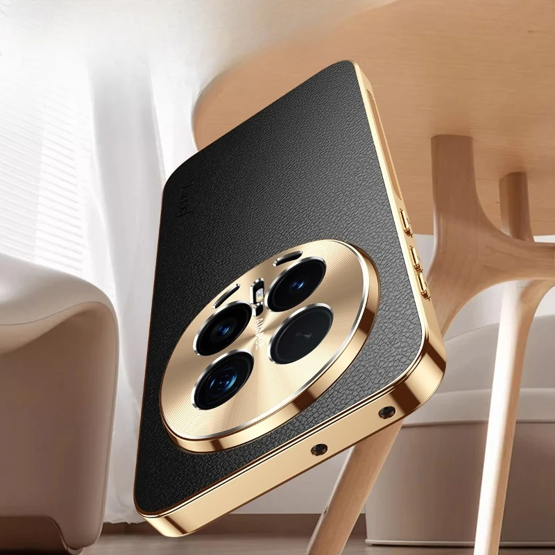 حافظة لهاتف Honor Magic 8 Pro من جلد البولي يوريثان غطاء مقاوم للصدمات لهاتف Honor Magic 8 Lite 8Pro حافظة بنمط Lichee ممتص للصدمات #5