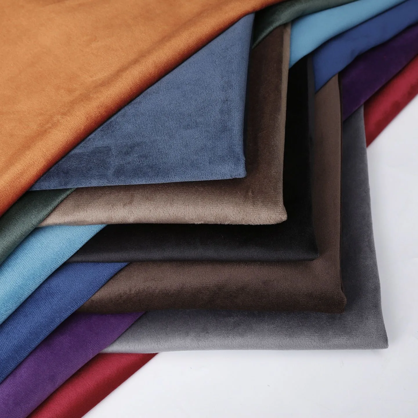 

Thickness Soft Velvet Fabric Solid Color Curtain Cloth Handmade Velvet Plush Fabric Sewing Anime Fabric By The Meter 50*153cm