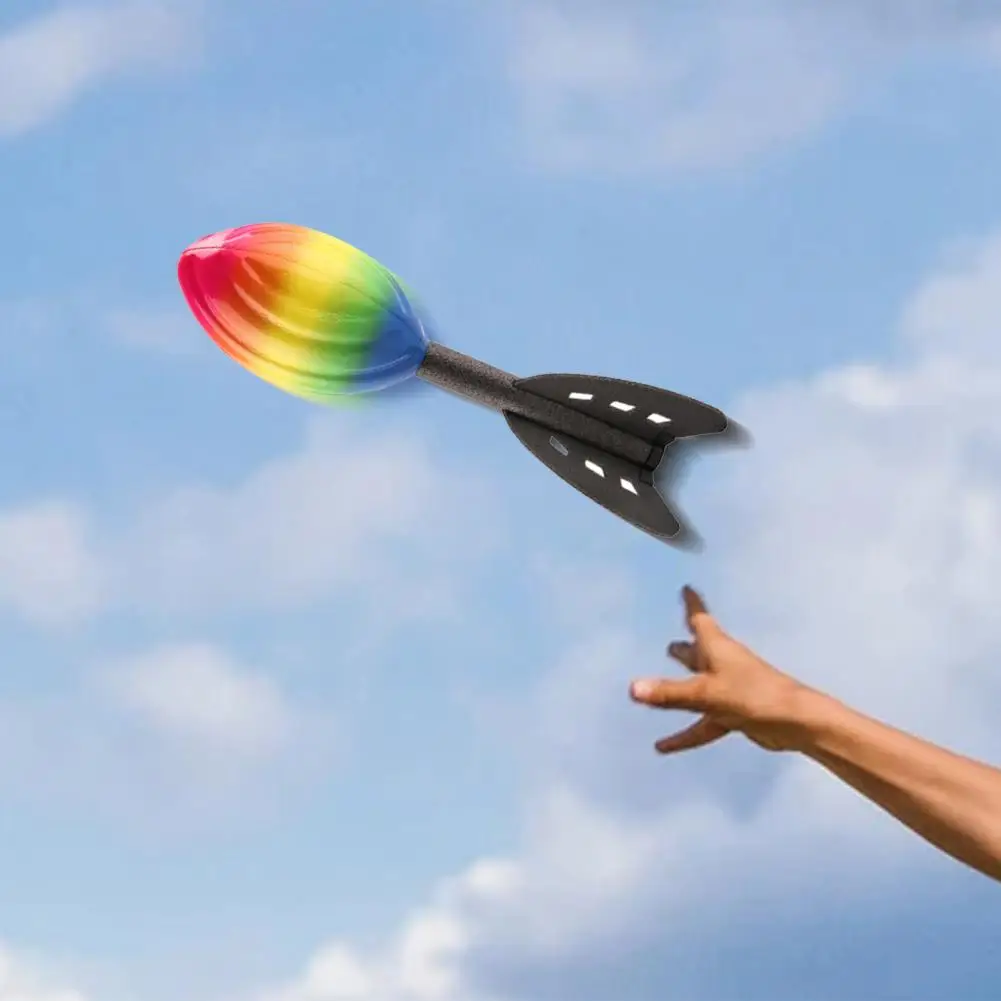 Werfen Dart Pädagogisches Rakete Spielzeug Kinder Weiche Schaum Outdoor Aktivität Spielzeug Stimuliert Physik Lernen Werfen Spiel Spielzeug