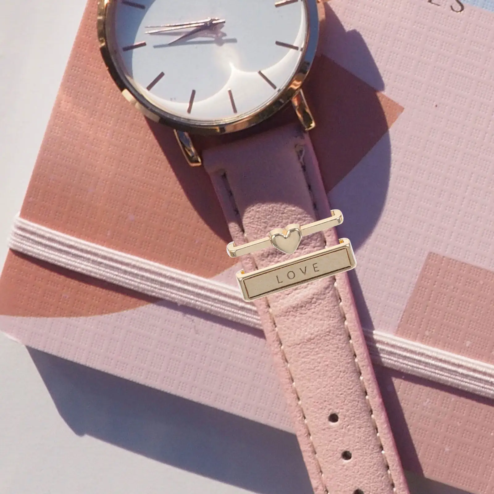 

5 шт. изысканных декоративных колец для ремешков часов, стильные украшения премиум-класса для умных часов, персонализированные аксессуары для браслетов