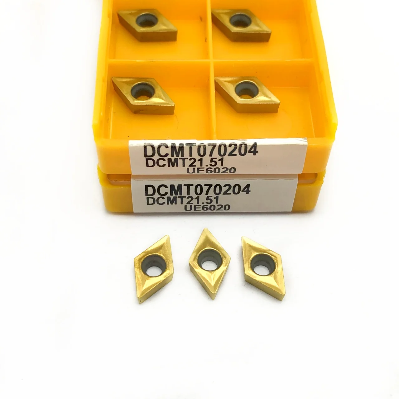 أداة قطع كربيد ، عالية الجودة ، CNC ، DCMT ، VP15TF ، DCMT070204 ، UE6020 ، 10