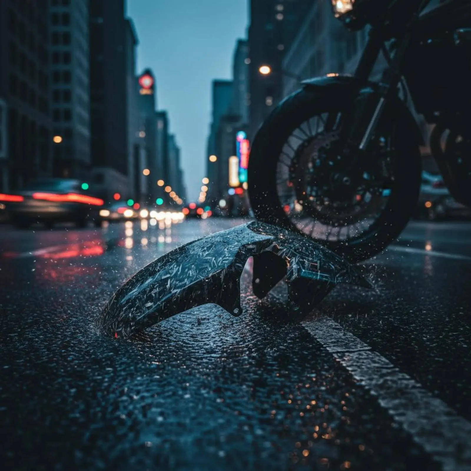 

Передний брызговик для мотоцикла: долговечный, легко устанавливаемый, для ежедневных поездок