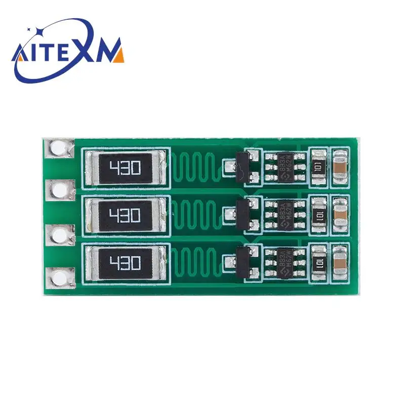 2S 3S 4S 100MA Lithium Battery Balance Circuit Board 18650 Li-ion Battery Balancing Board Balancer Current 8.4V/12.6V/16.8V