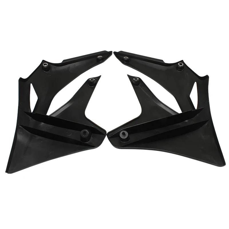 A Pair ABS Front Side Cover For Kawasaki KLX250 KLX300 1993 - 2007 KLX 250 300 Fuel tank Body Plate Guard Side Fairing Cowl