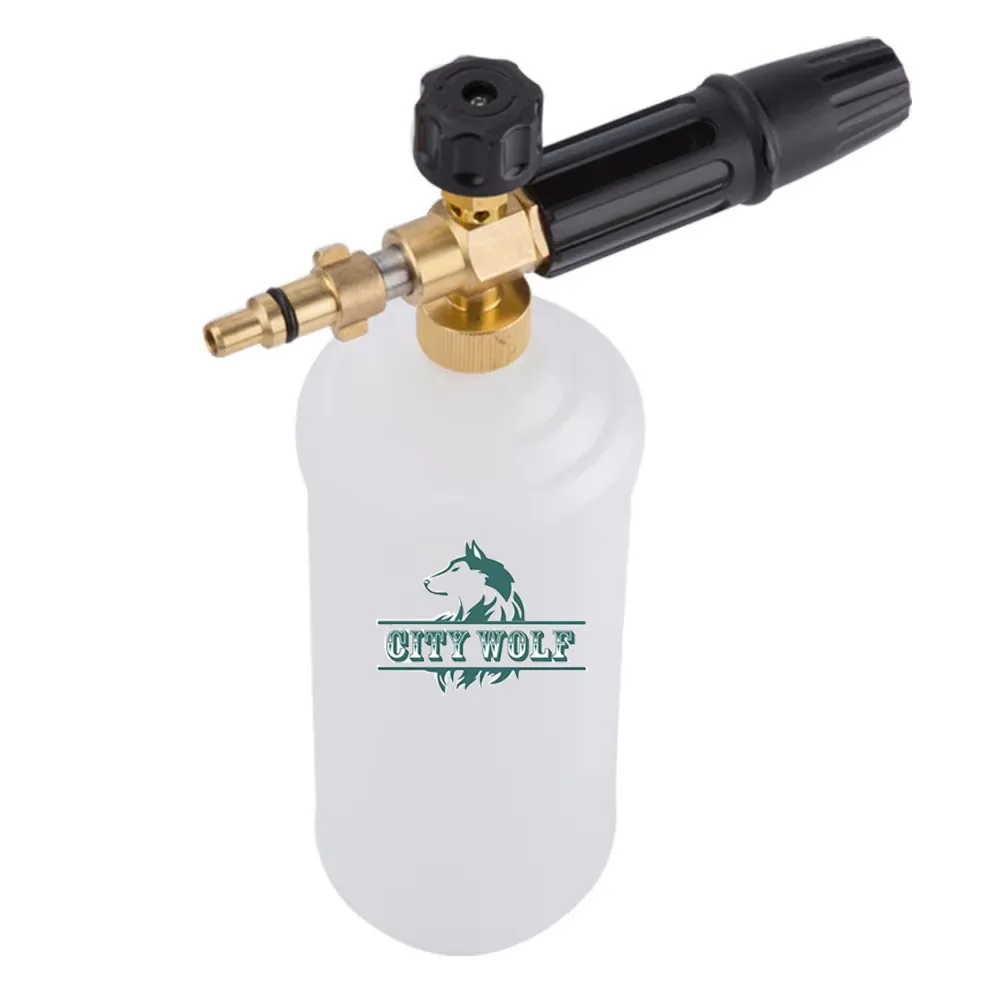 

Автомойка Снежная пенная бутылка для мыла для мойки высокого давления Huter Аксессуары для чистки автомобиля Промышленная мощная мойка Часть пенного пистолета