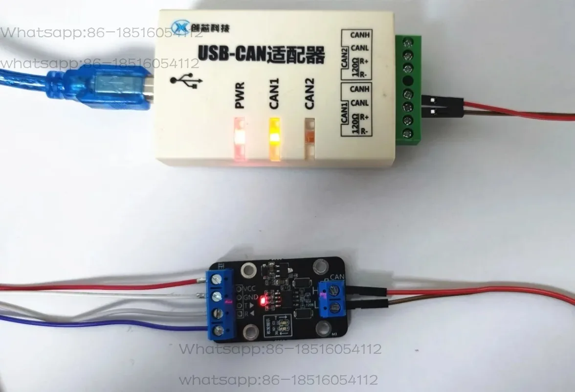 CAN Bus وحدة الإرسال والاستقبال USB إلى CAN وحدة الإرسال والاستقبال 3.3 فولت/5-30 فولت إمدادات الطاقة اختياري #3