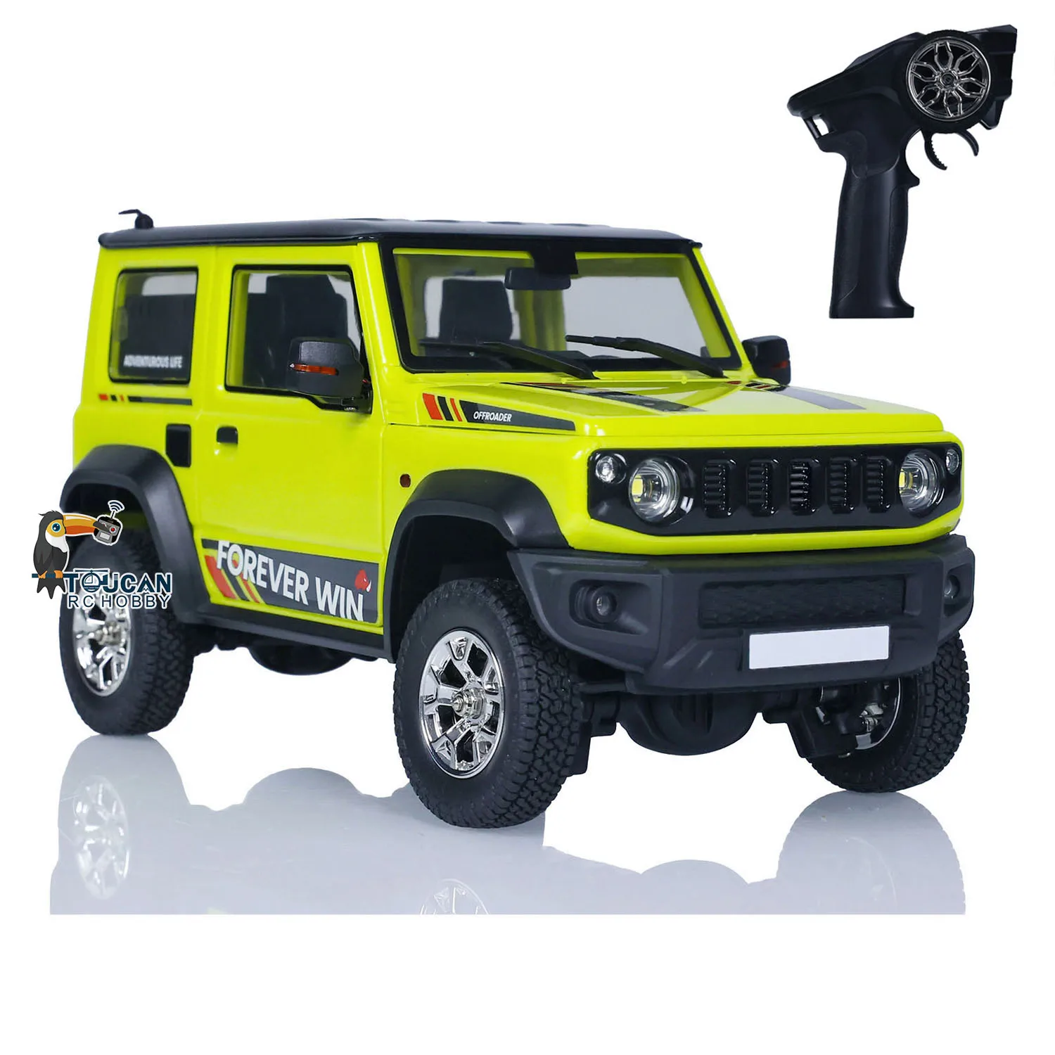 In Stock HG 4x3 1/16 Mini RC Crawler Car Upgraded Radio Control RTR Off-road Vehicle Toy Model Sound Light Smoke Model Gift