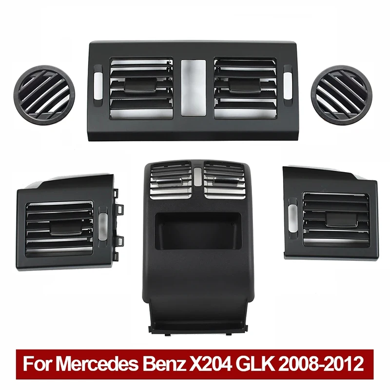 For Mercedes Benz GLK Class X204 180 200 220 230 260 300 350 2008-2012 Upgraded Front Dashboard Rear Air Vent Grille Cover Panel