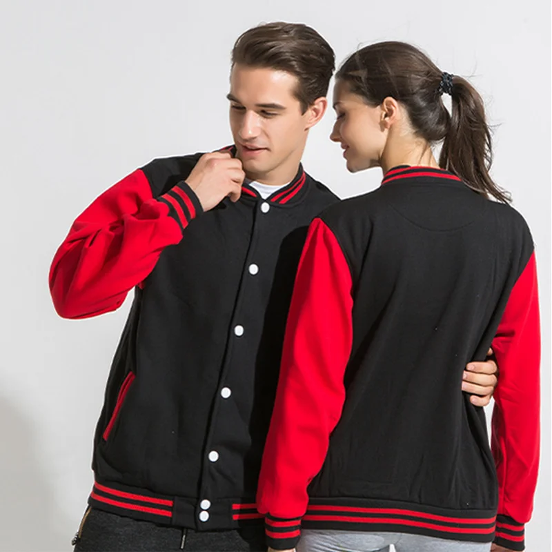 Baseball Jackets Men New Fashion Design Slim Fit College Varsity Coat Women\'s Jacket Support Custom Print Photo/Text