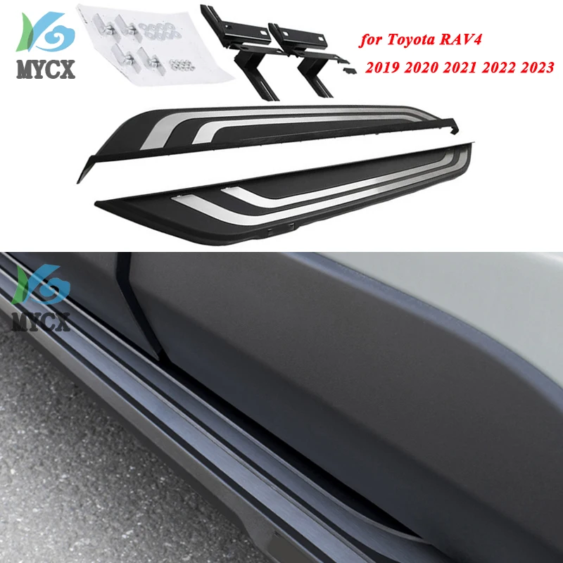 OE side bar running board side step for Toyota RAV4 2019 2020 2021 2022 2023,ISO9001 quality,old factory,special price 7days