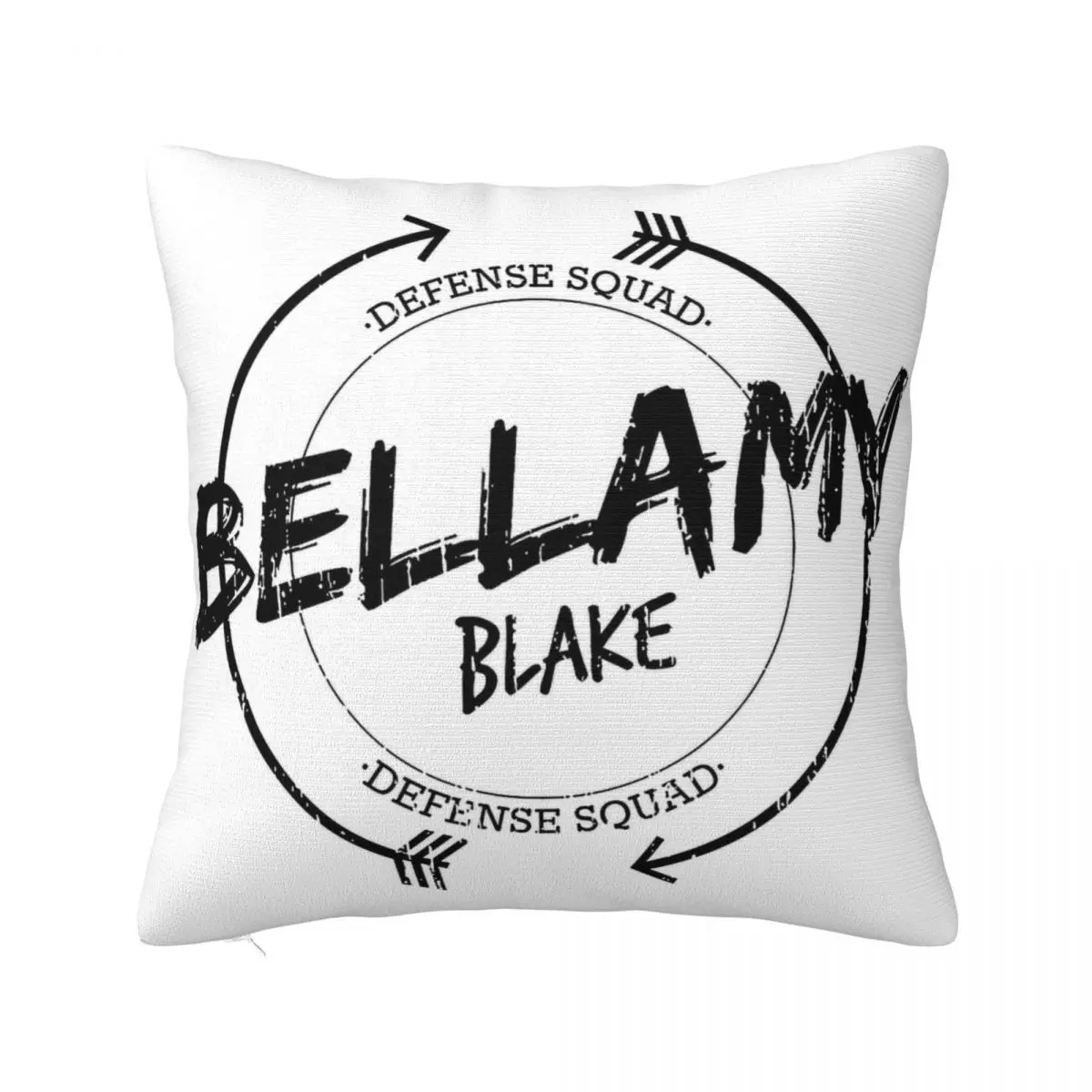 Bellamy Blake Square Pillow White Square pillow