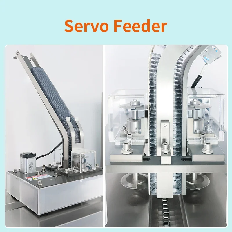 Fully Automatic High Speed Full Servo Continuous Flow Wrapper Packaging Pouch Pillow Packing Machine