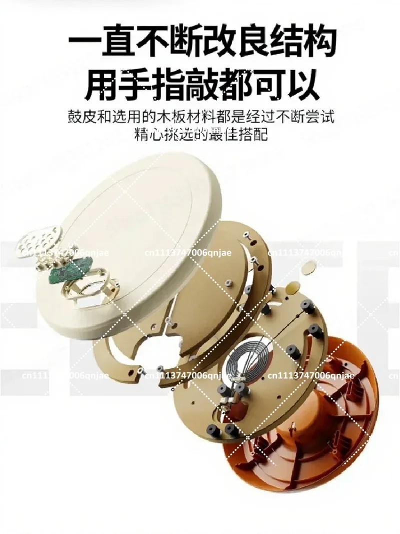 35cm Large Drum Taiko Controller Zero Latency for Switch PC PS5 Taiko Drum Game Accessory