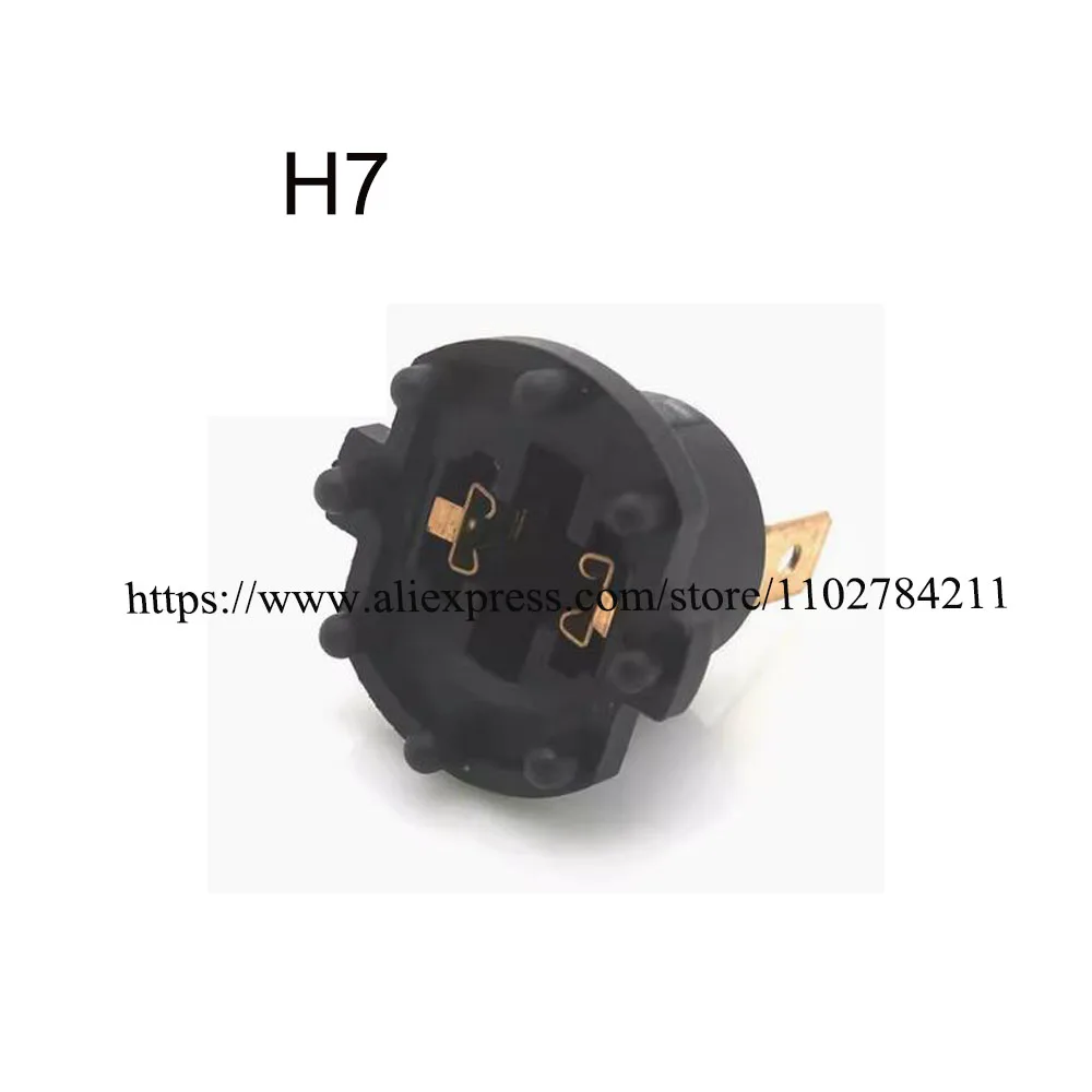 H7 auto LED lamp holder connector socket terminal pin Plugs sockets