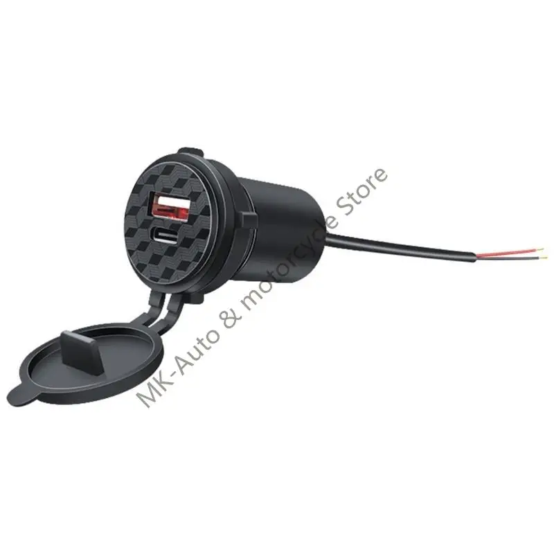 

F62F Versatile USB PD Motorcycle Chargers Motorcycle USB PD Fast Chargers for Bikes