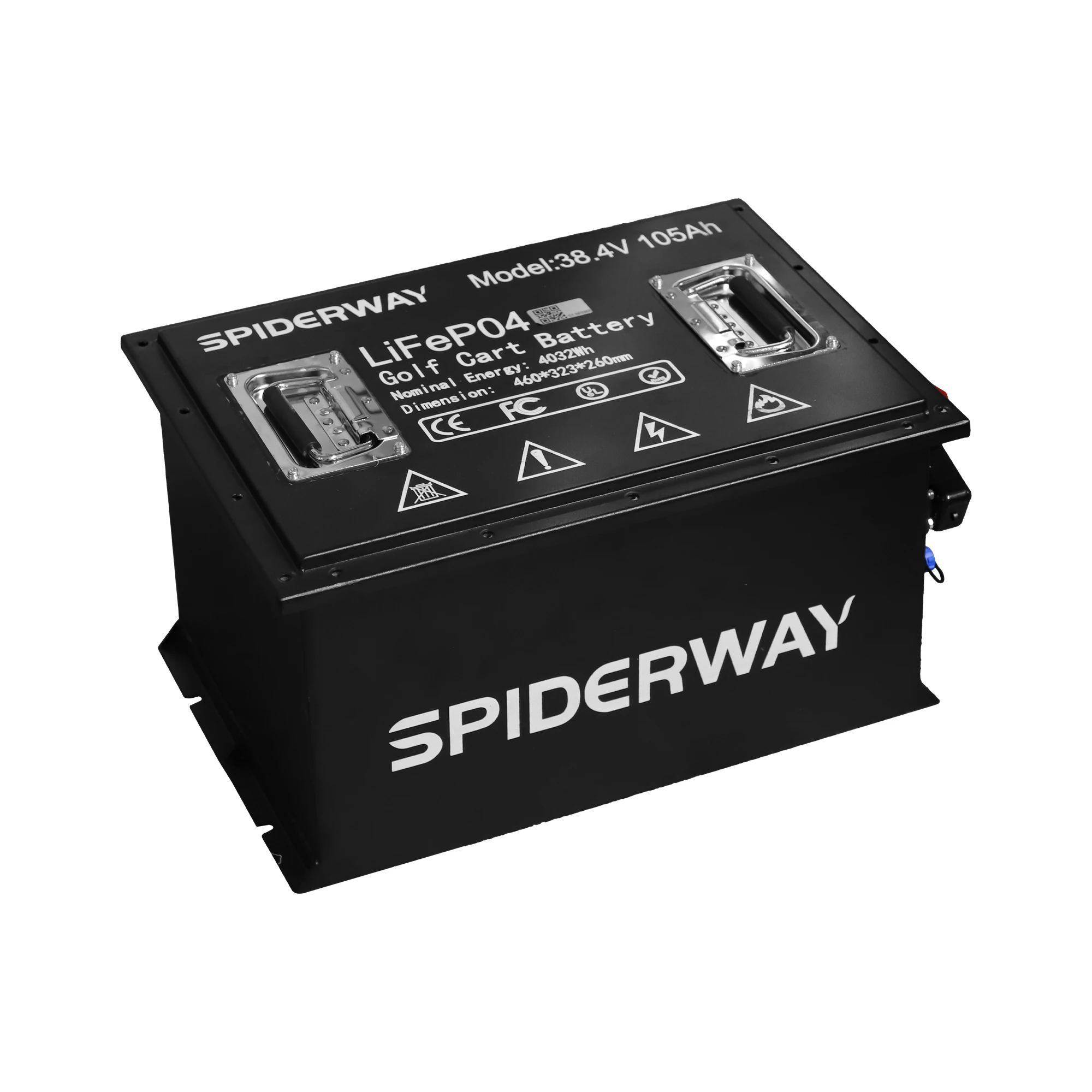 

36V 105Ah Golf Cart LiFePO4 Lithium Battery With 200A BMS LCD Screen Charger Monitor 6000+ Cycle 7kW for Toyota Hyster Crown
